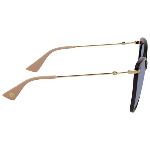 NEW Gucci Blue and Brown Butterfly Women\'s Sunglasses main image 4